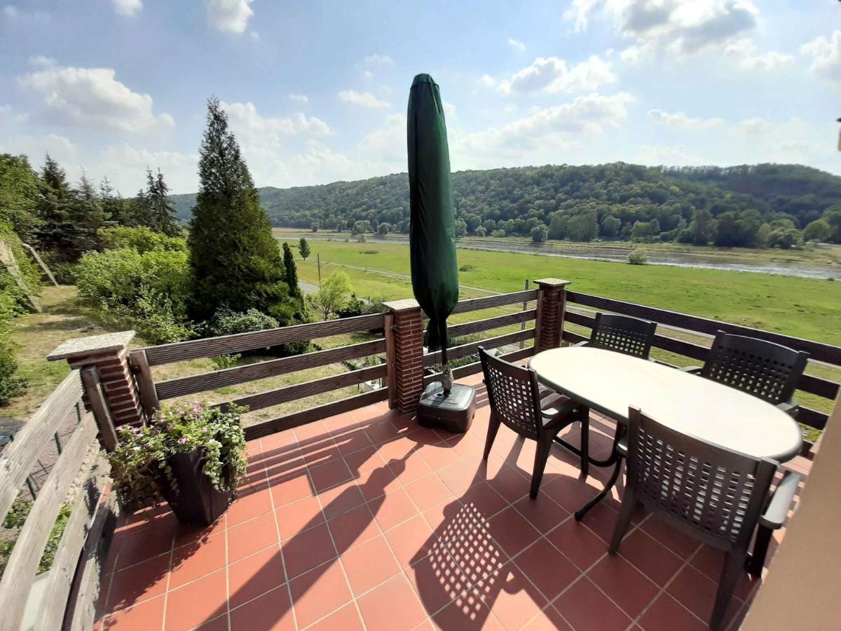 Ferienwohnung Elbsommer Am Weinberg Meissen Luaran gambar