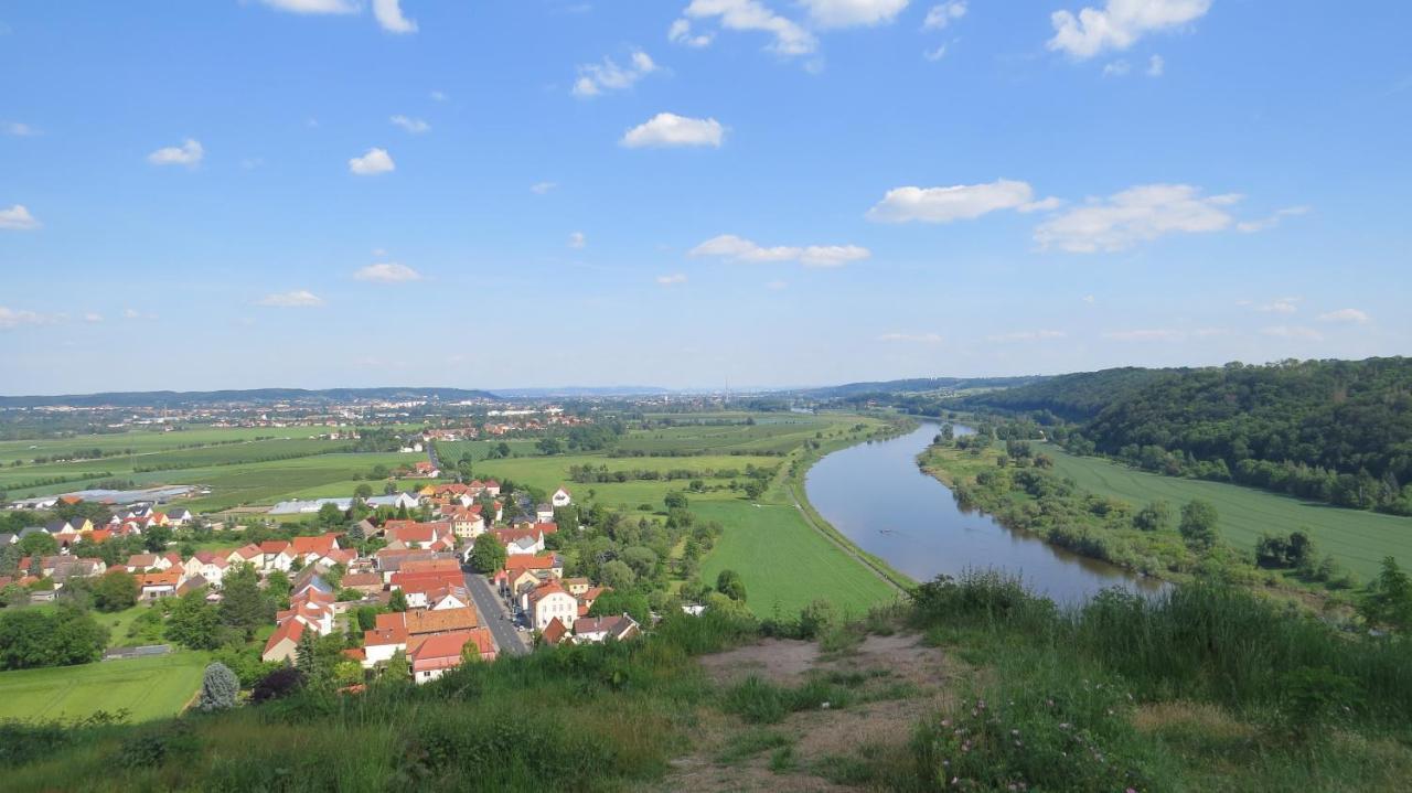Ferienwohnung Elbsommer Am Weinberg Meissen Luaran gambar